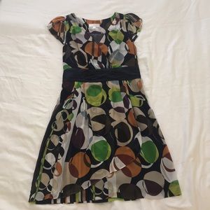 Faux wrap dress